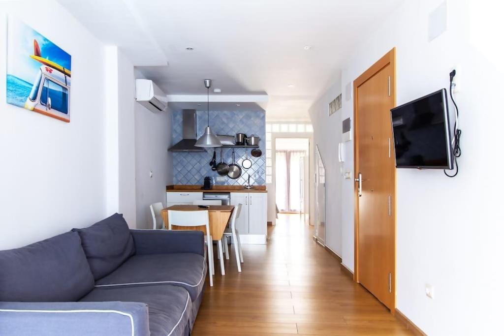 Apartamento Con Terraza Privada Cerca De La Playa Valencia Exterior foto